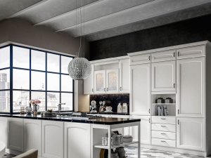 מטבח בעיצוב לבן